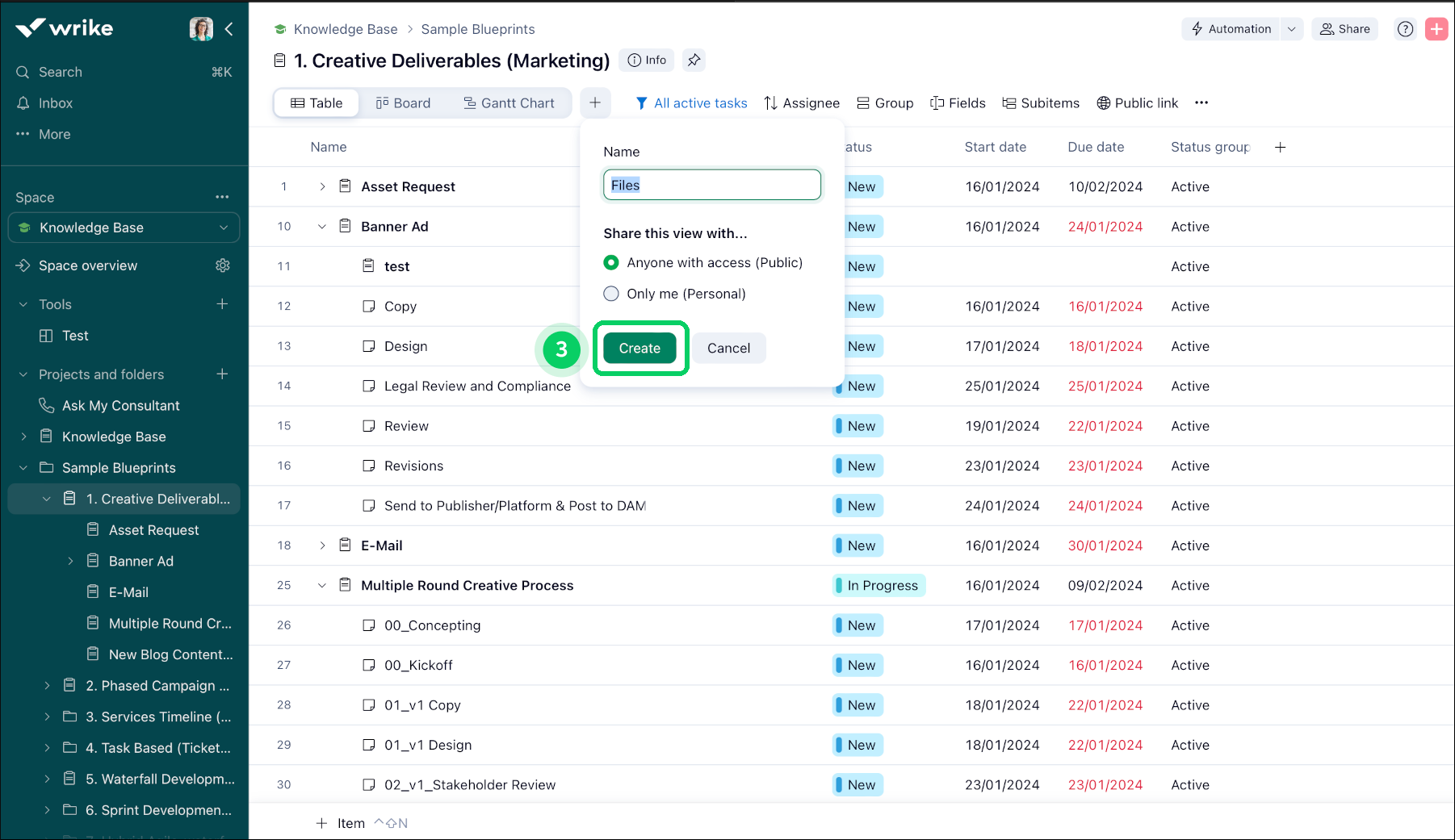 Files View in Wrike – Wrike Help Center