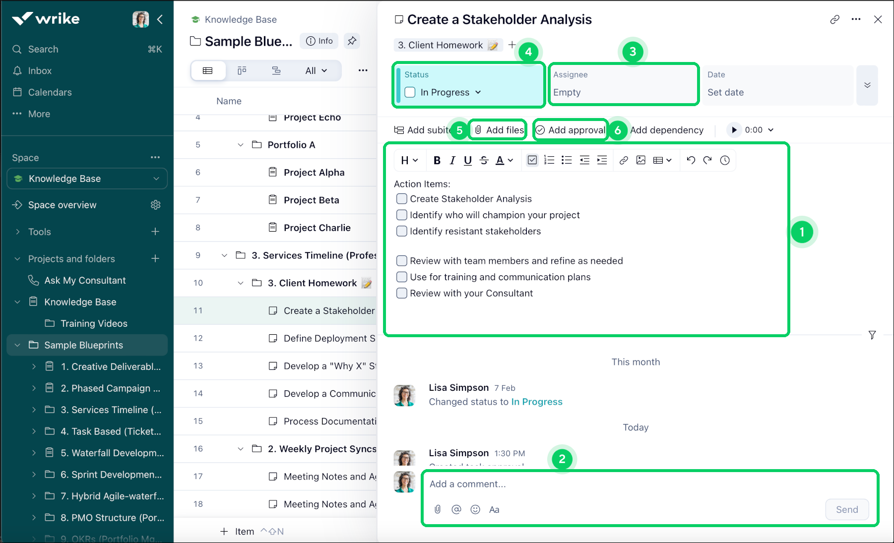 Tasks In Wrike – Wrike Help Center