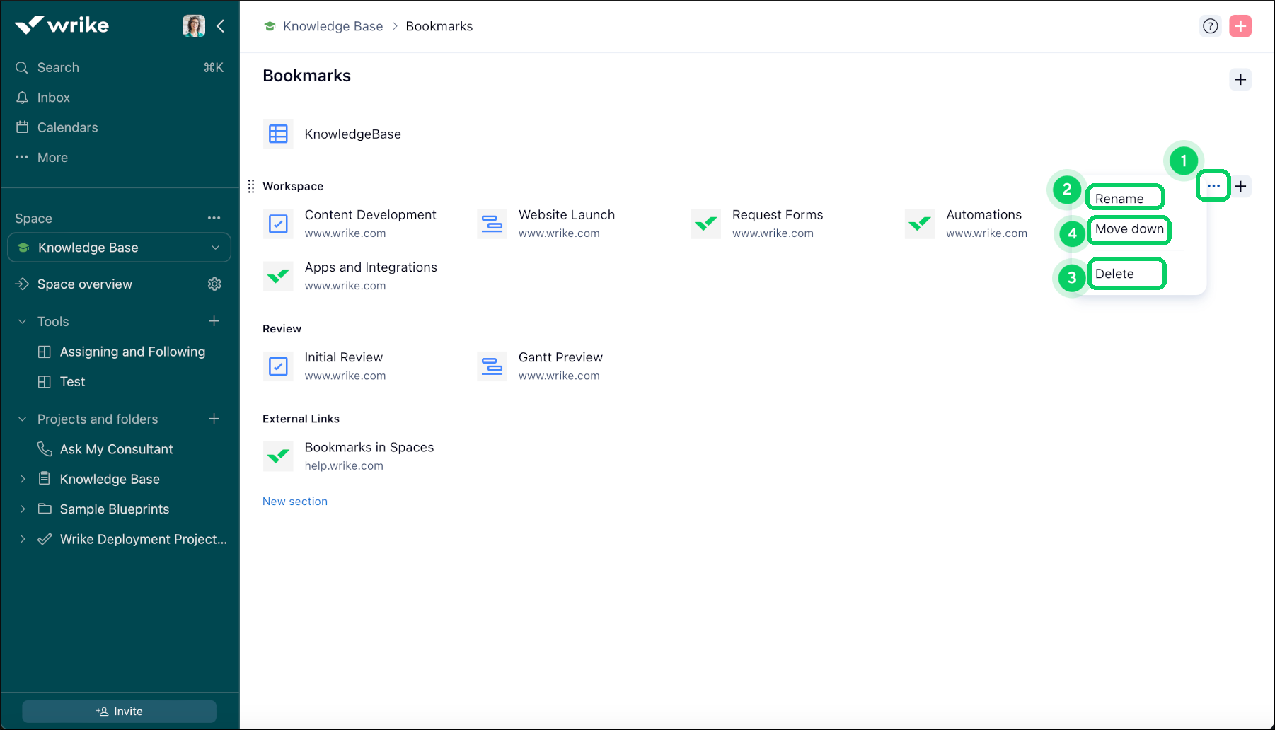 Spaces_-_Rename_and_delete_bookmark_sections.png