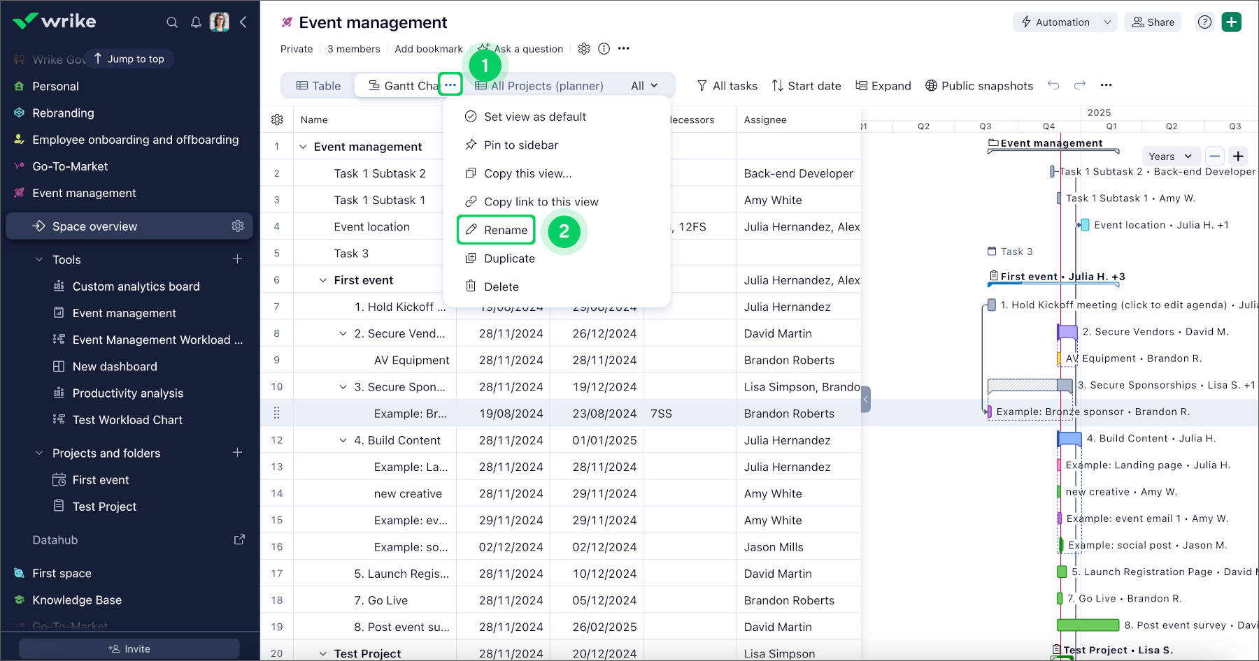 Wrike Views – Wrike Help Center