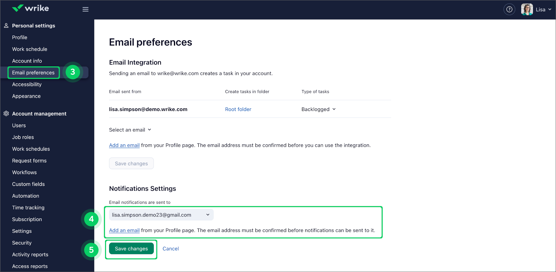 Email Notifications – Wrike Help Center