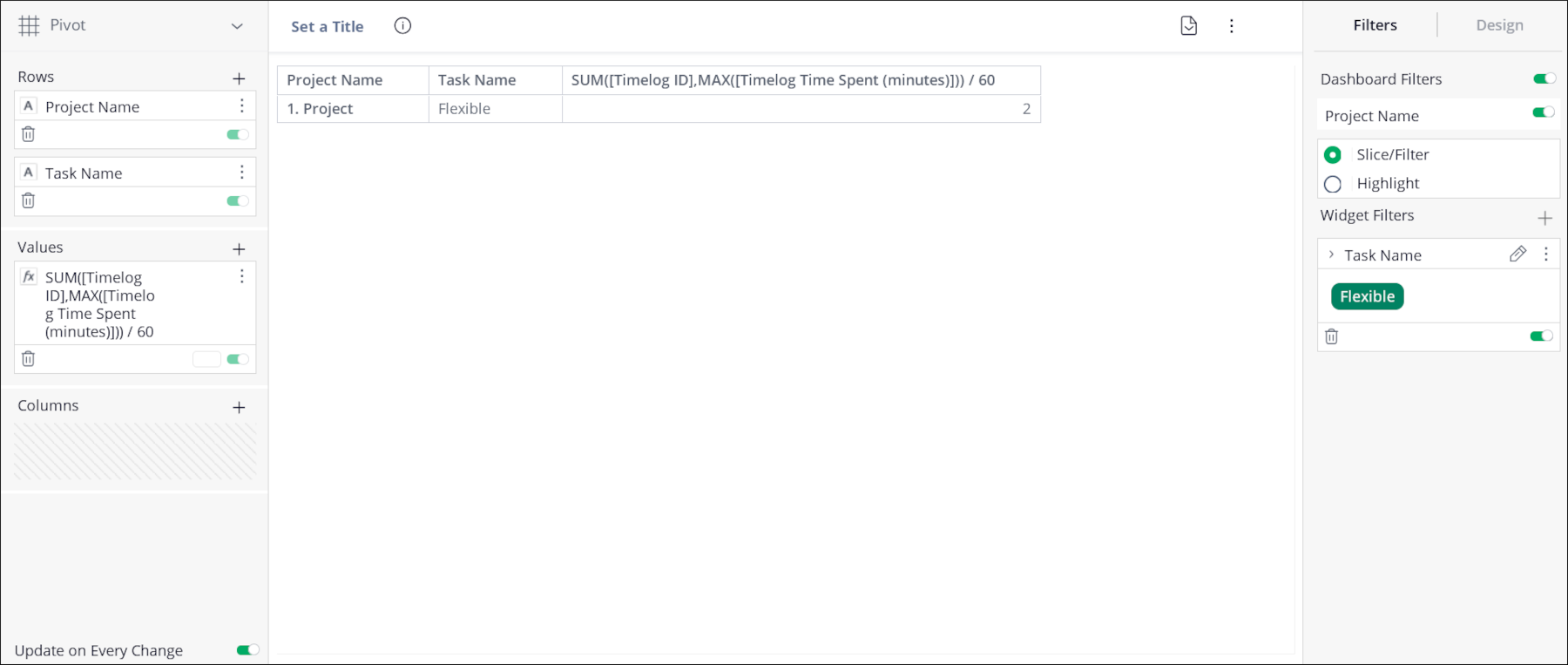 SUM([Timelog ID], MAX([Timelog Time Spent (minutes)])):60.png