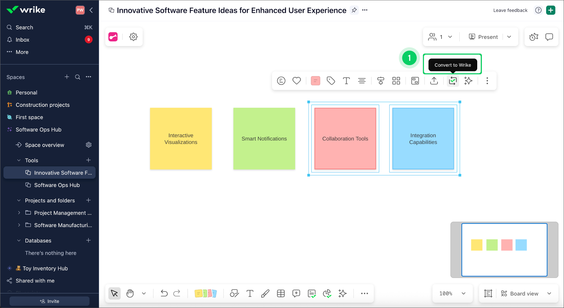 Select_stickies_and_open_the_conversion_menu.png
