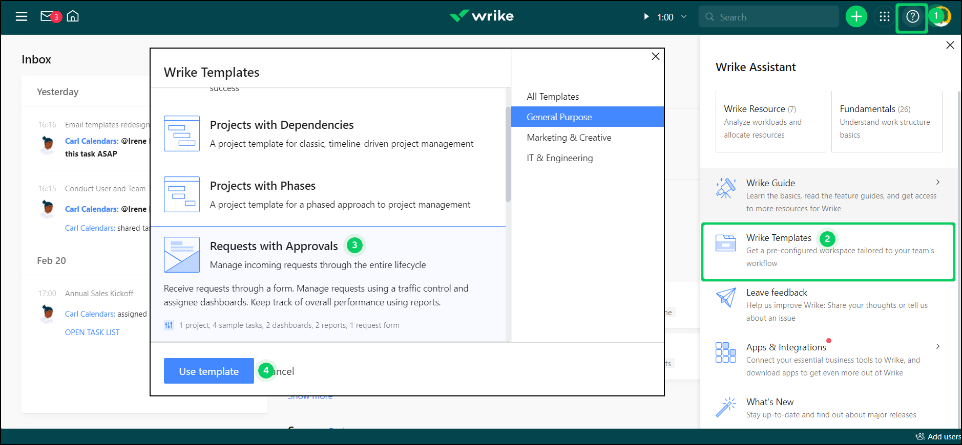 onboarding templates in wrike help center expense and profit sheet